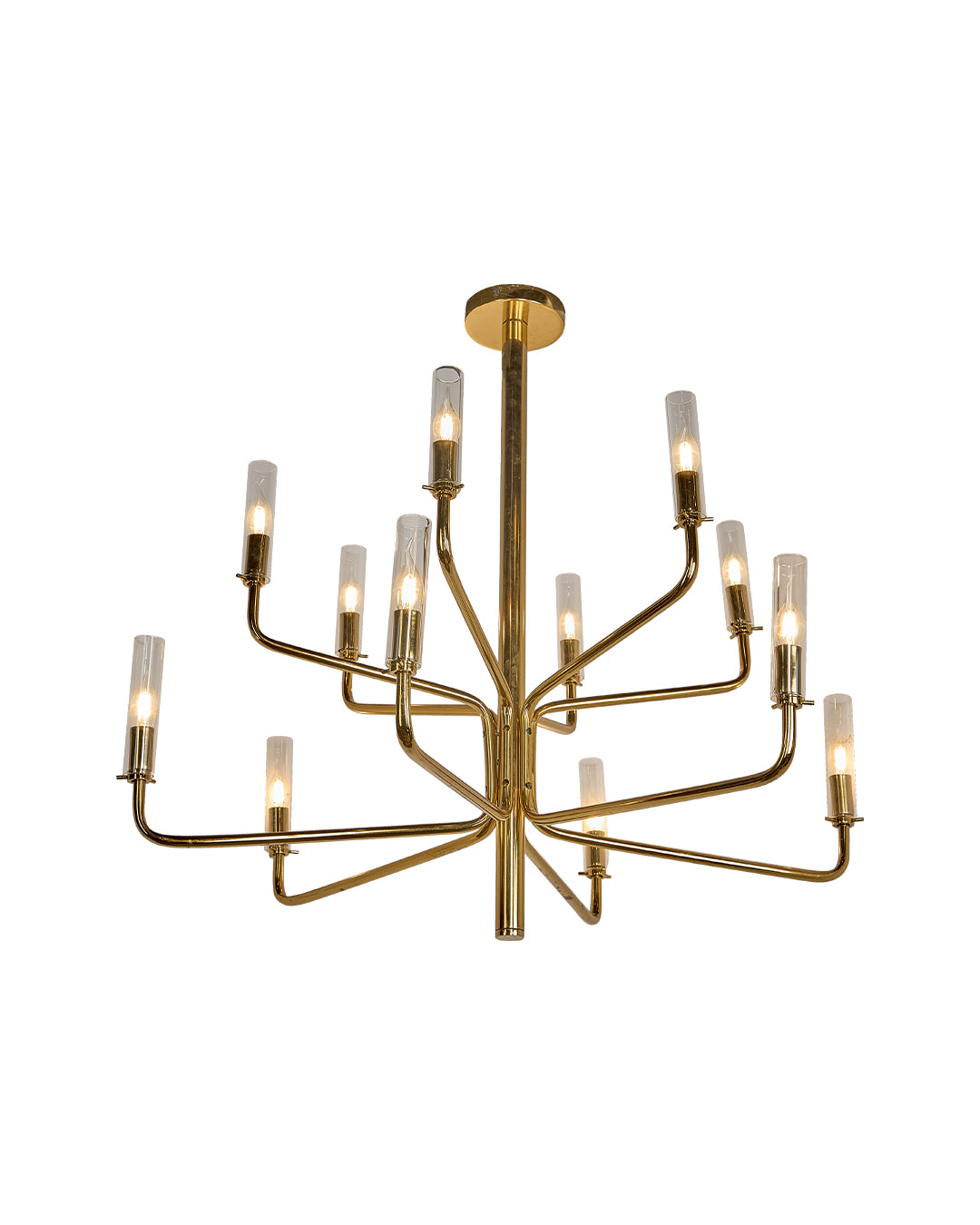 Golden Branch Chandelier