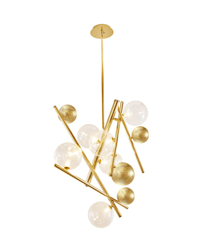 Golden Galaxy Pendant Light