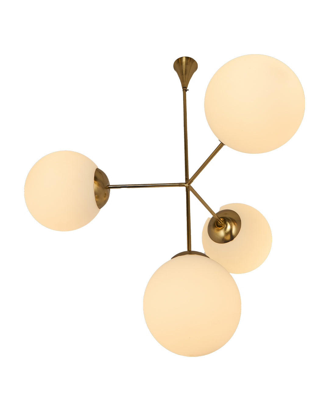 Opal Globe Branch Chandelier