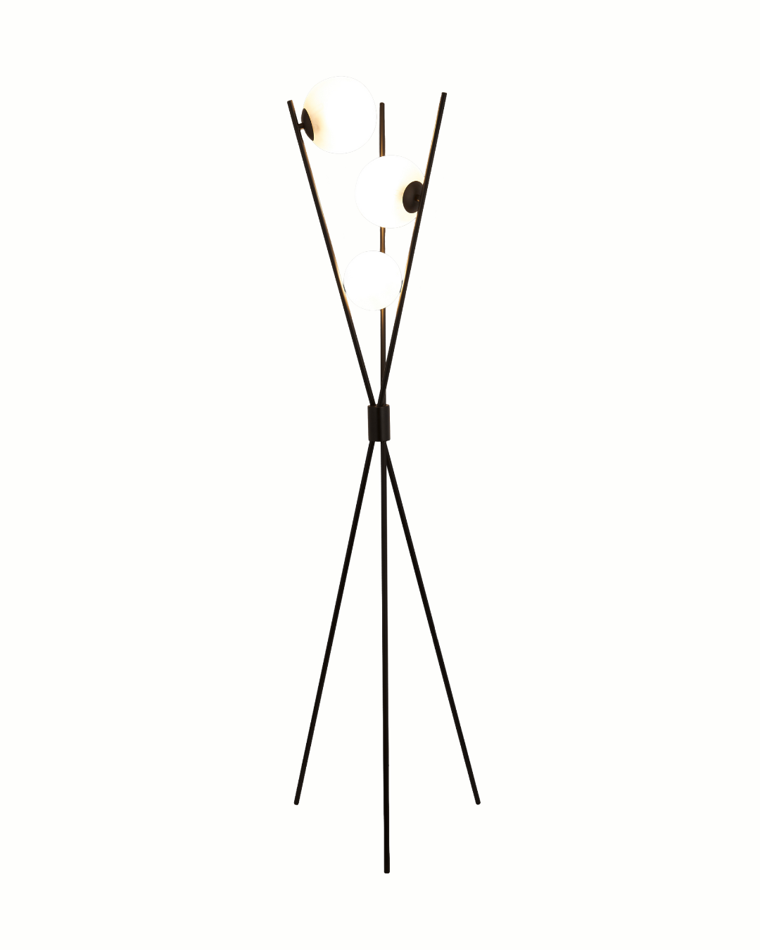 Golden Orbit Floor Lamp