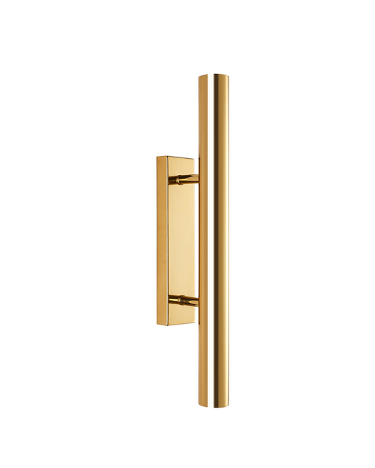 Gold Cylinder Wall Lamp