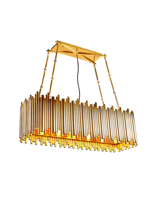 Rectangular Pipes Chandelier